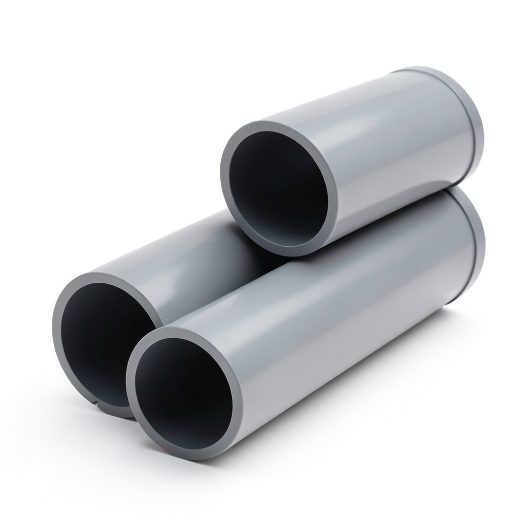 UPVC Pipe Aqtar Najd Class 4 Outside Diameter 250 mm Thickness 11.9 mm Gray