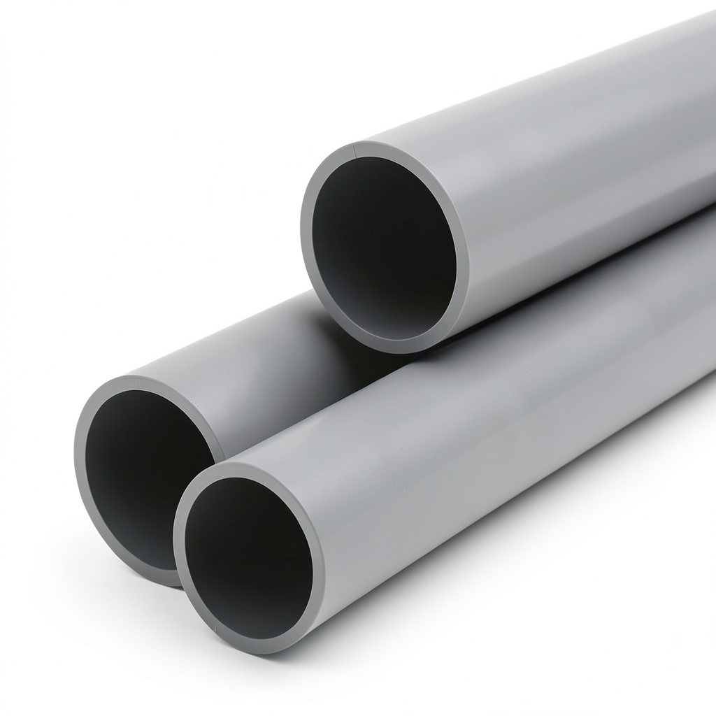 UPVC Pipe Aqtar Najd Class 4 Outside Diameter 315 mm Thickness 15 mm Gray Color