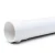 UPVC Plastic Pipe PN 4 Bar Class 2, 90 mm OD, 1.8 mm Thickness, White - Image 1