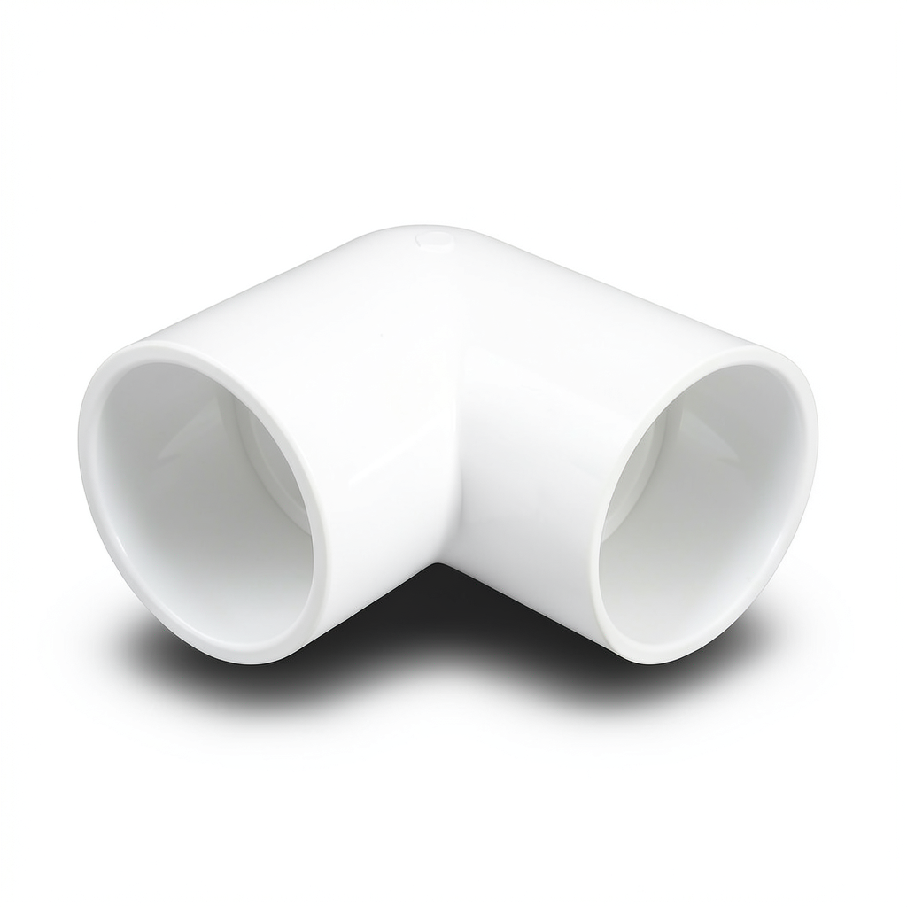 UPVC Plastic Elbow 90° Schedule 40 Size 3 inch White