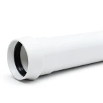 UPVC Pipes PN 6 Bar Class 3, Size 140 mm, Thickness 4.1 mm, White Color