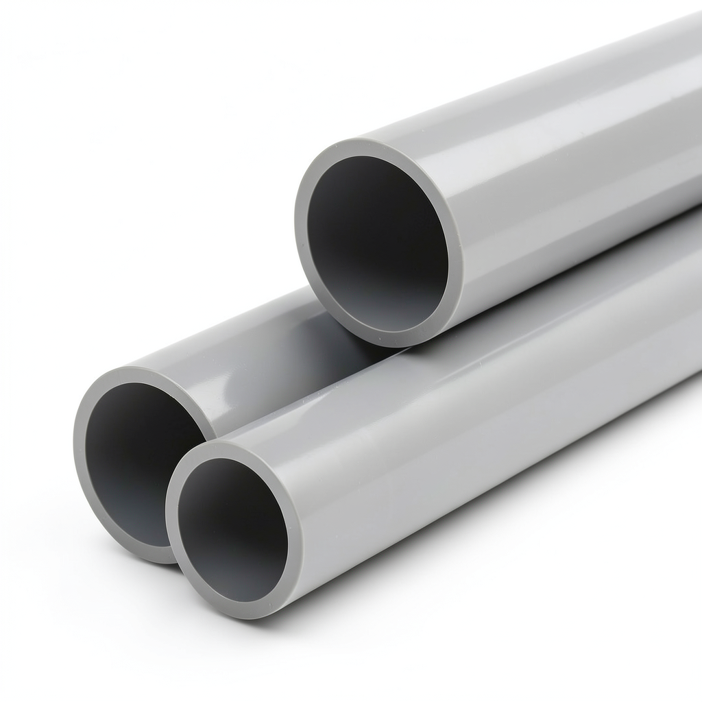UPVC Pipe Size 110 mm Thickness 2.2 mm Gray Color