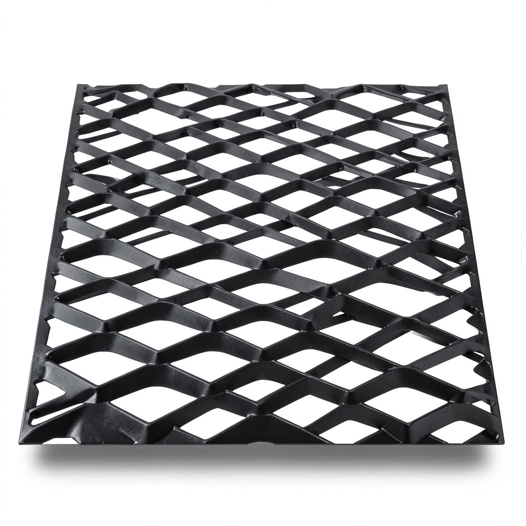 Hot Rolled Black Steel Expanded Metal Mesh Thickness 4.8 mm Width 2.44 m Length 2 m