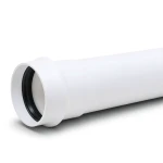 UPVC Plastic Pipe PN 10 Bar White Color Class 4, Size 63 mm, Thickness 3 mm