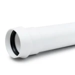 UPVC Pipes PN 6 Bar Class 3, Size 250 mm, Thickness 7.3 mm, White Color