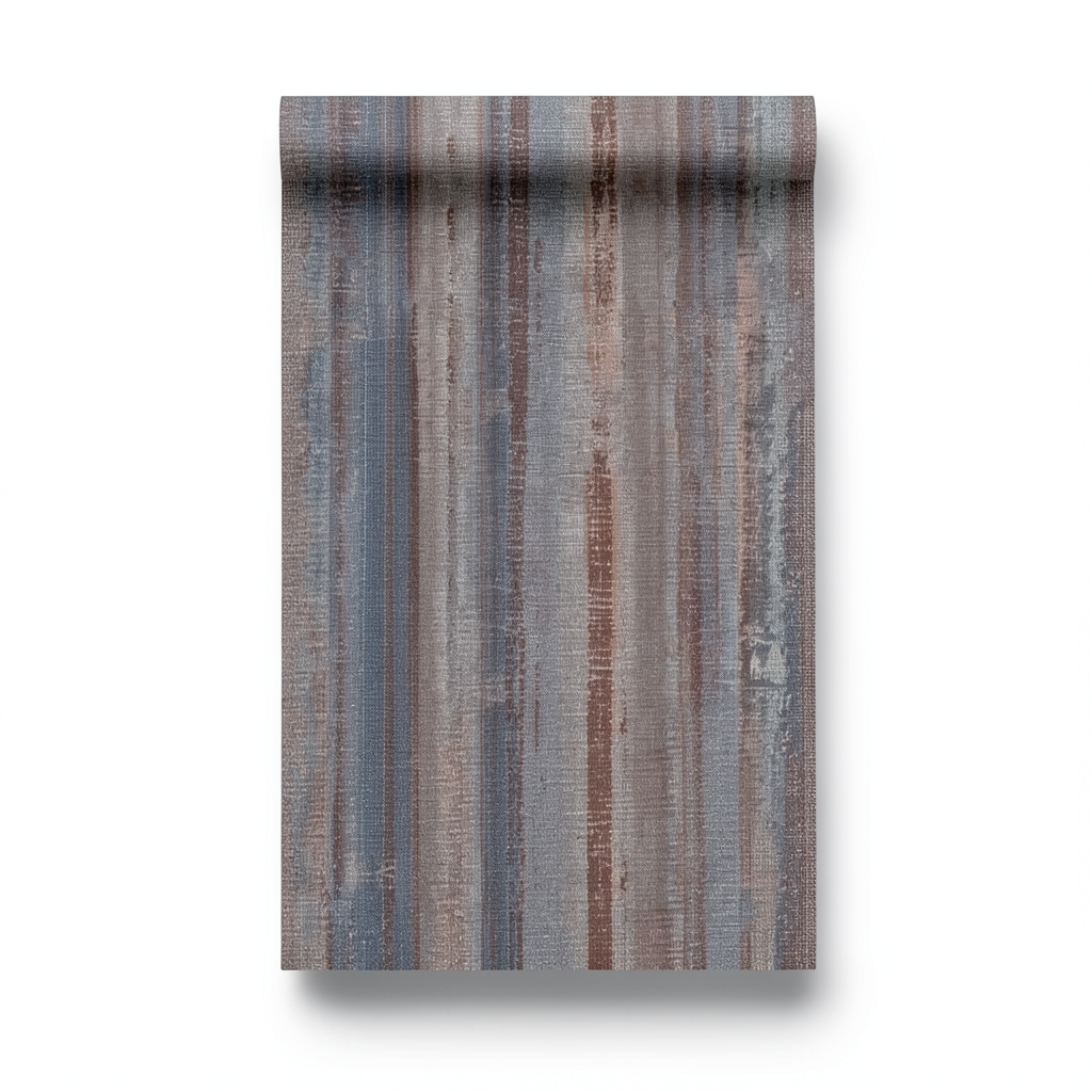 Pattern Wall Covering Brown Color, 8.70m x 1.06m, Model 221016