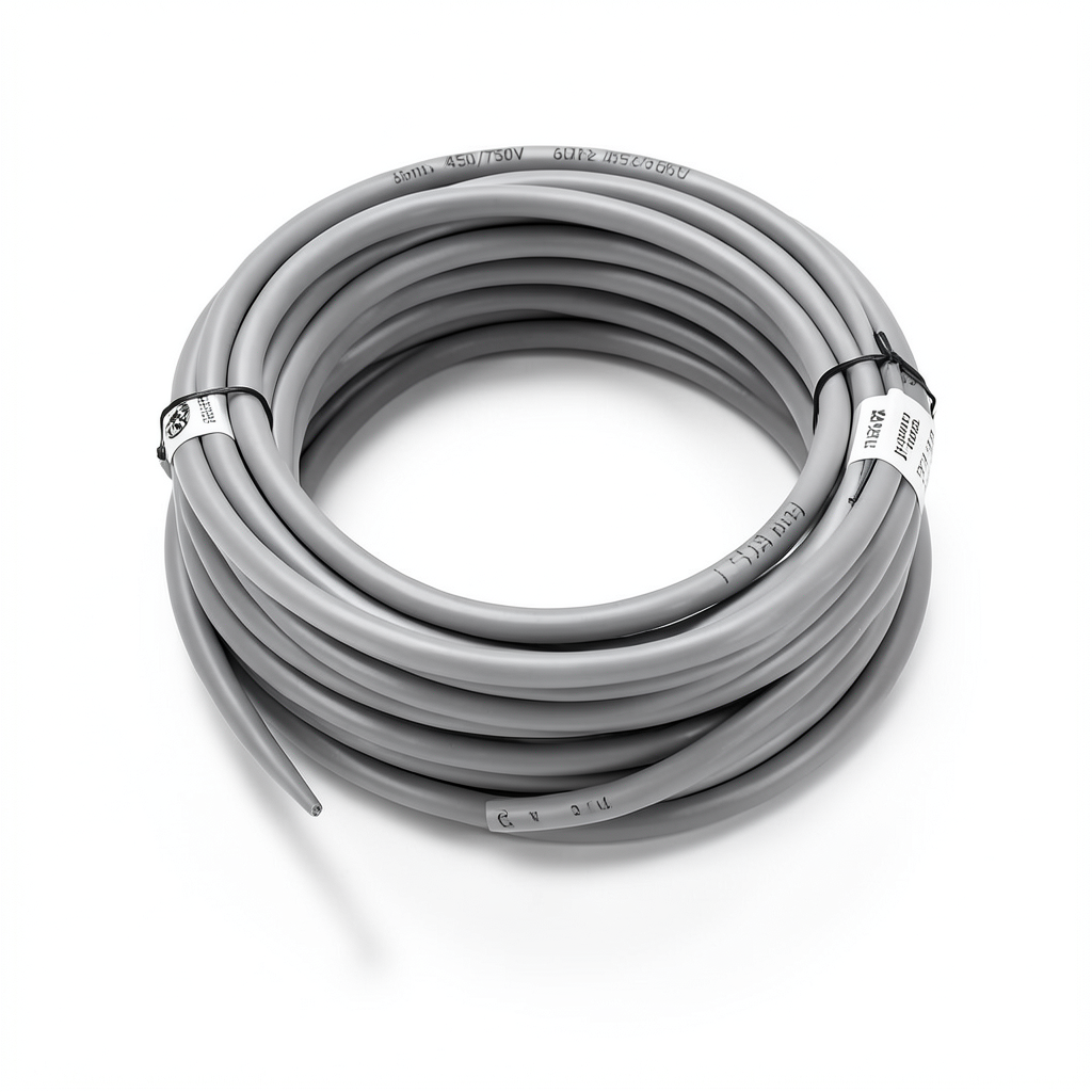 Flexible Copper Electrical Wire 6mm2 450/750V Gray | Jeddah Cables Company