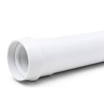 UPVC Plastic Pipe PN 4 Bar Class 2, 90 mm OD, 1.8 mm Thickness, White