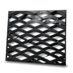 Hot Rolled Black Steel Expanded Metal Mesh Thickness 5.8 mm Width 2.44 m Length 4 m