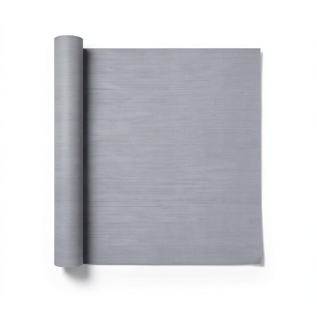 ورق جداري تصميم سادة لون رمادي 1.06 م × 8.70 م، موديل 221020