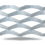 Galvanized Steel Expanded Metal Mesh Thickness 6 mm Width 2.44 m Length 4 m