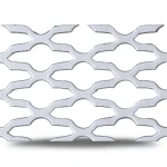Hot Rolled Expanded Metal Mesh 1.5 mm Wire Diameter 1.22×2 m Mozakhraf Form