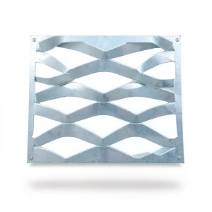 Galvanized Steel Expanded Metal Mesh Thickness 6 mm Width 2.44 m Length 7 m