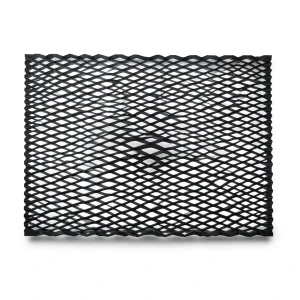 Hot Rolled Black Steel Expanded Metal Mesh Thickness 4.8 mm Width 2.44 m Length 1 m