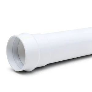 UPVC Plastic Pipe Class 4 PN 10 Bar, Size 32 mm, Thickness 1.8 mm, White Color