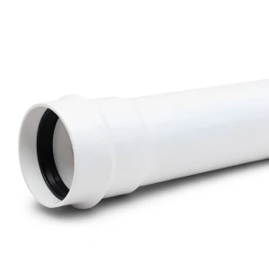 أنابيب بلاستيك UPVC ضغط 10 بار كلاس 4، سماكة 1.9 مم، مقاس 40 مم، لون أبيض