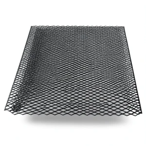 Hot Rolled Black Steel Expanded Metal Mesh Thickness 4.8 mm Width 2.44 m Length 5 m