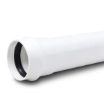 أنابيب UPVC ضغط 4 بار كلاس 2، مقاس 140 مم، سماكة 2.8 مم، لون أبيض