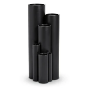 مواسير بلاستيك HDPE ضغط 16 بار PE 80 مقاس 140 ملم سمك 15.7 ملم لون اسود