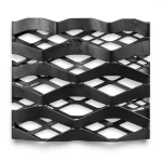Hot Rolled Black Steel Expanded Metal Mesh Thickness 5.8 mm Width 2.44 m Length 2 m