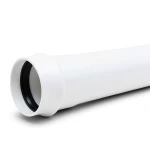 أنابيب بلاستيك UPVC ضغط 4 بار كلاس 2، مقاس 125 مم، سماكة 2.5 مم، لون أبيض