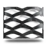 Hot Rolled Black Steel Expanded Metal Mesh Thickness 5.8 mm Width 2.44 m Length 3 m