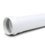 مواسير بلاستيك UPVC ضغط 4 بار كلاس 2، قطر خارجي 90 مم، سماكة 1.8 مم، لون أبيض