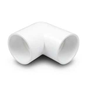 UPVC Plastic Elbow 90° Schedule 40 Size 1 ½ inch White