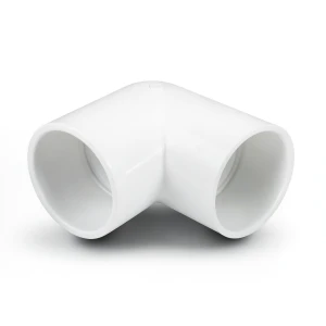 UPVC Plastic Elbow 90° Schedule 40 ¾ inch White