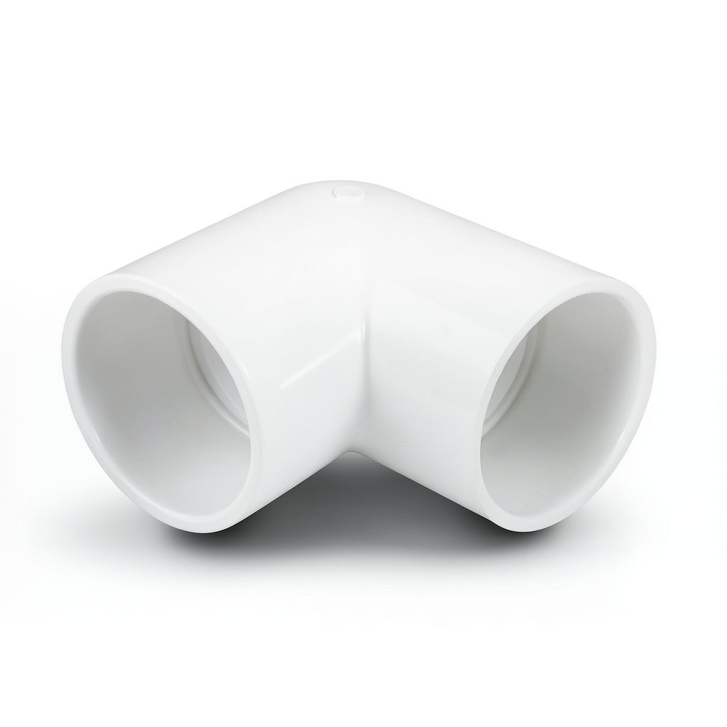 UPVC Plastic Elbow 90° Schedule 40 ¾ inch White