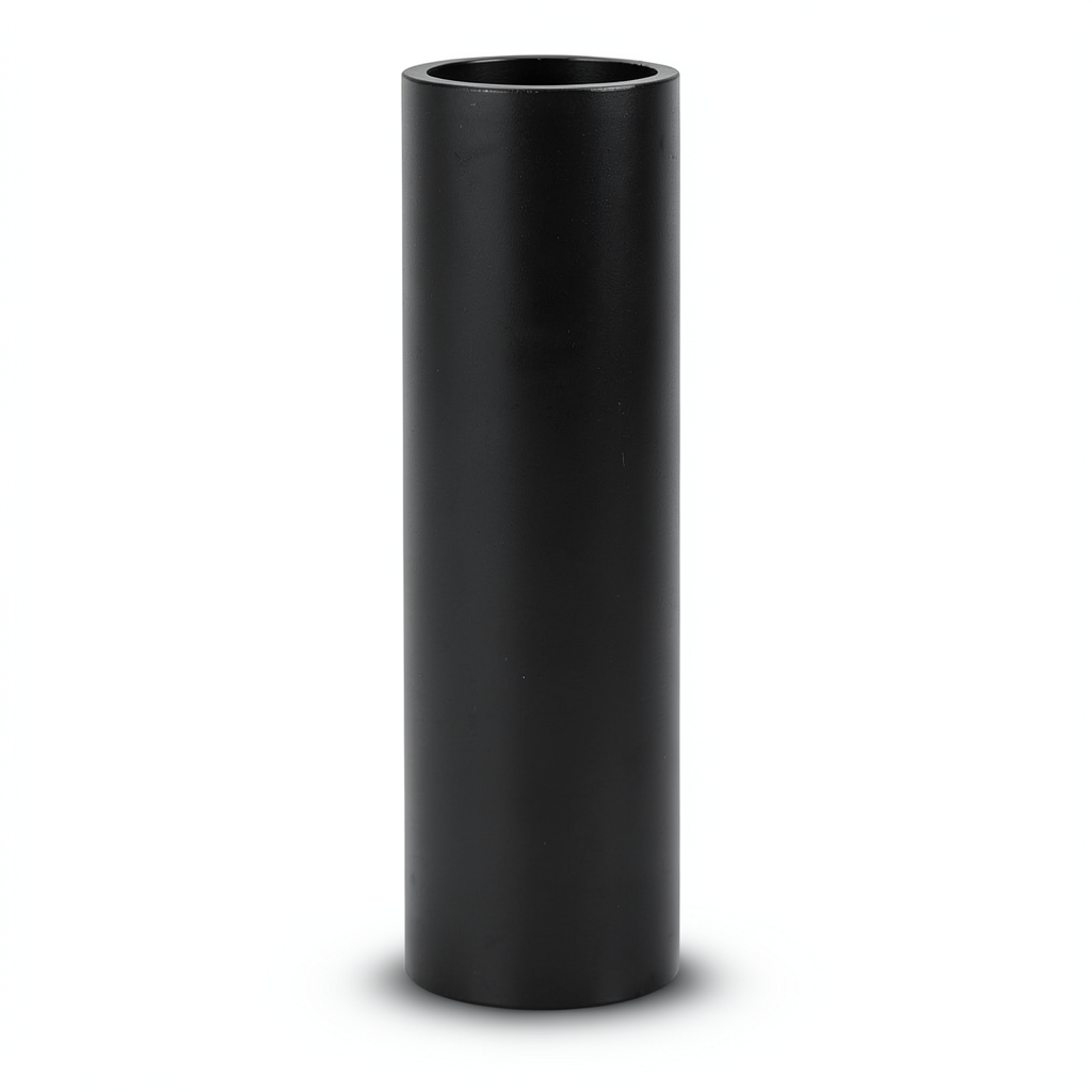 HDPE Pipe Pressure 16 Bar PE 80 Size 200 mm Thickness 22.4 mm Black