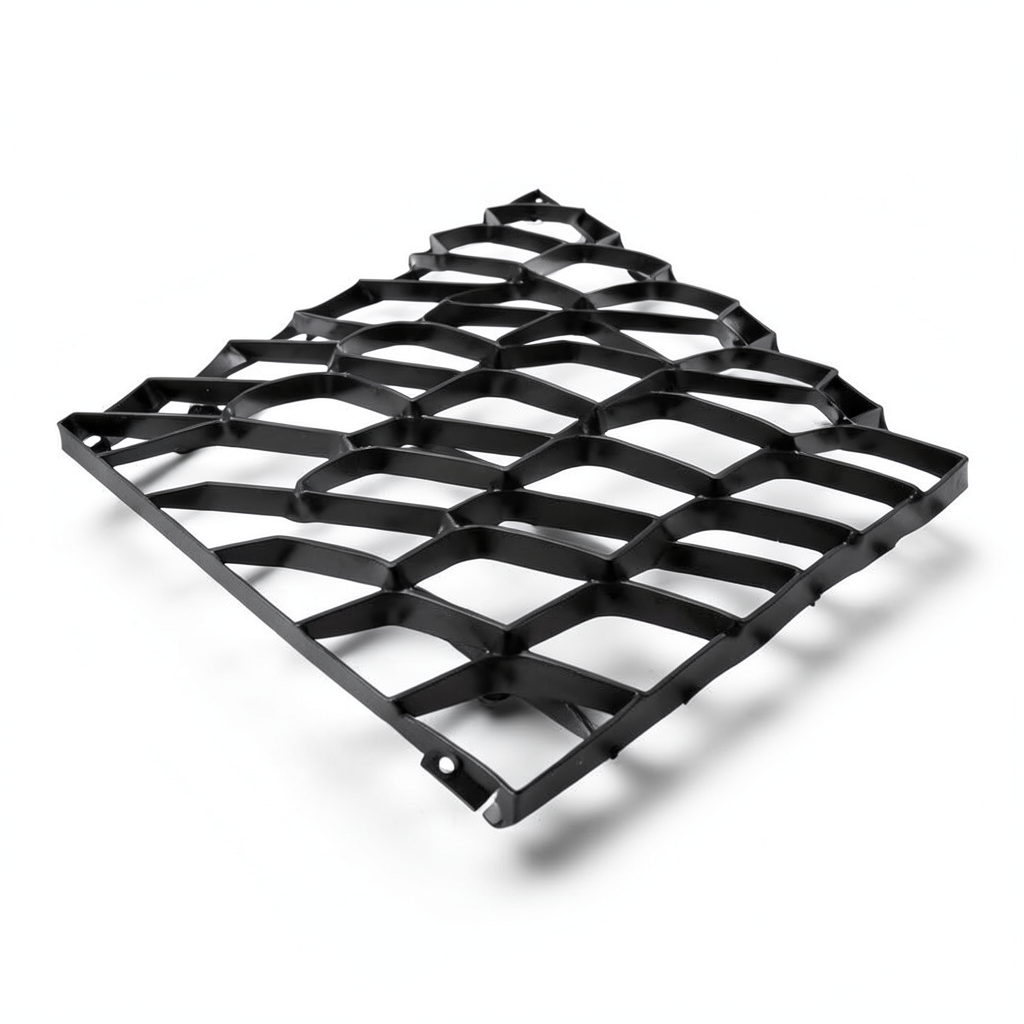 Hot Rolled Black Steel Expanded Metal Mesh 6 mm Thickness 2.44 m Width 1 m Length