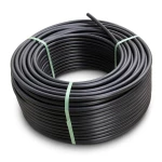 HDPE Plastic Coil Pipe PN 4 Bar PE 100 OD 75 mm SDR 33 Black