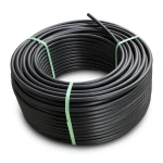 HDPE Plastic Coil Pipe PN 4 Bar PE 100 OD 110 mm SDR 33 Black