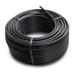 HDPE Plastic Coil Pipe PN 4 Bar PE 100 OD 160 mm SDR 33 Black