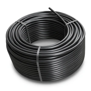 لفة أنابيب HDPE ضغط 4 بار PE 100 قطر خارجي 63 مم SDR 33 لون أسود