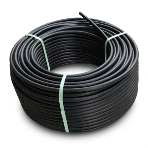HDPE Plastic Coil Pipe PN 4 Bar PE 100 OD 75 mm SDR 33 Black