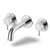 Concealed Wall Washbasin Tap Chrome Color | Saudi Ceramics - Image 1