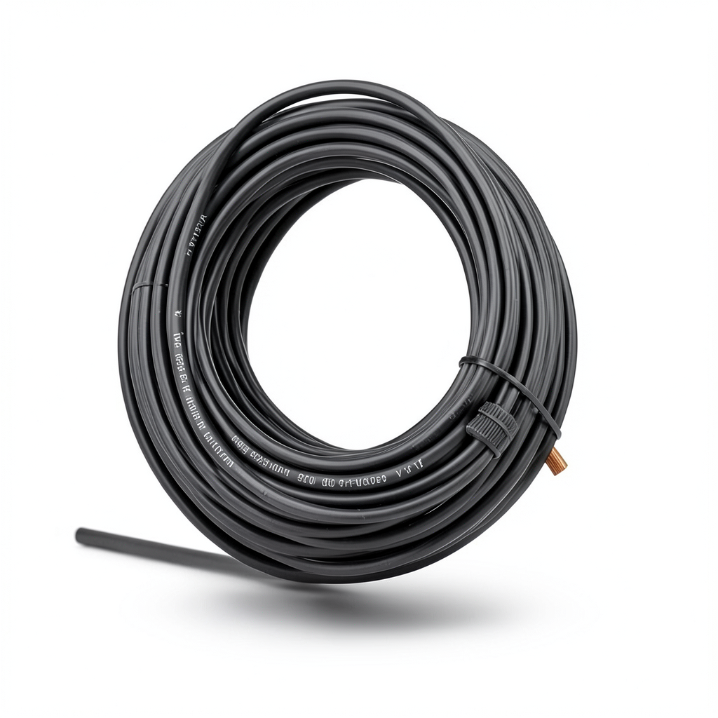 Copper Flexible Wire 25sq mm 450/750volts PVC Insulation, Black | Al Fanar