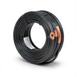 سلك كهرباء مرن نحاس مقاس 50 مم2 450/750 فولت عزل PVC، لون اسود | شركة الفنار