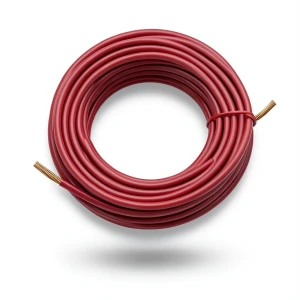 Stranded Copper Wire 4mm, 450/750V, PVC Insulated, Red | Jeddah Cables Company
