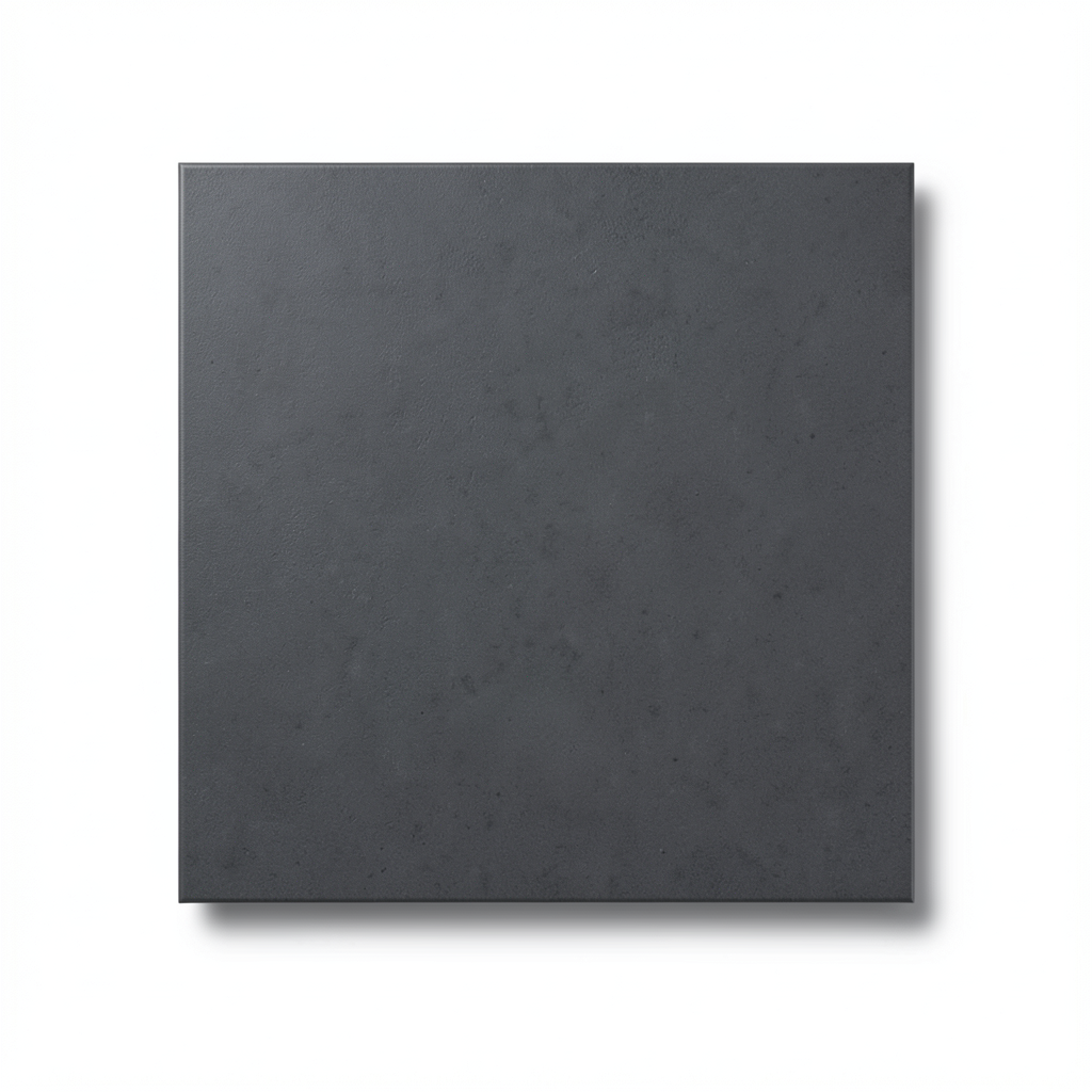 ارضيات بورسلان جرانيت مربع رمادي غامق مطفي، مقاس 30×30 سم، سمك 8 مم