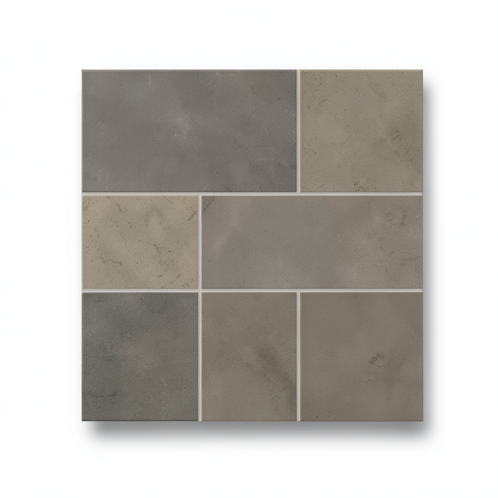 Floor Porcelain Tiles Height 10 mm, Size 60x60 cm, Matt Dark Beige, Fourat Model