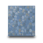 Porcelain Flooring 9 mm Thickness 30x30 cm Size Matt Blue, Colorado Model