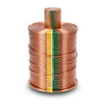 لفة سلك كهرباء نحاس مرن مقاس 1 مم، 300/500 فولت، عزل PVC، طول 300 قدم | شركة الفنار