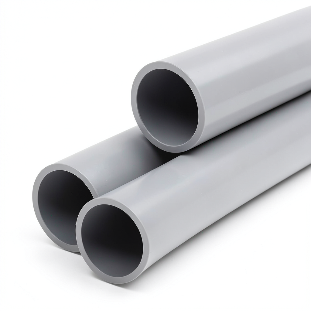 UPVC Pipe Class 5 Outside Diameter 125 mm Thickness 9.3 mm Gray Color