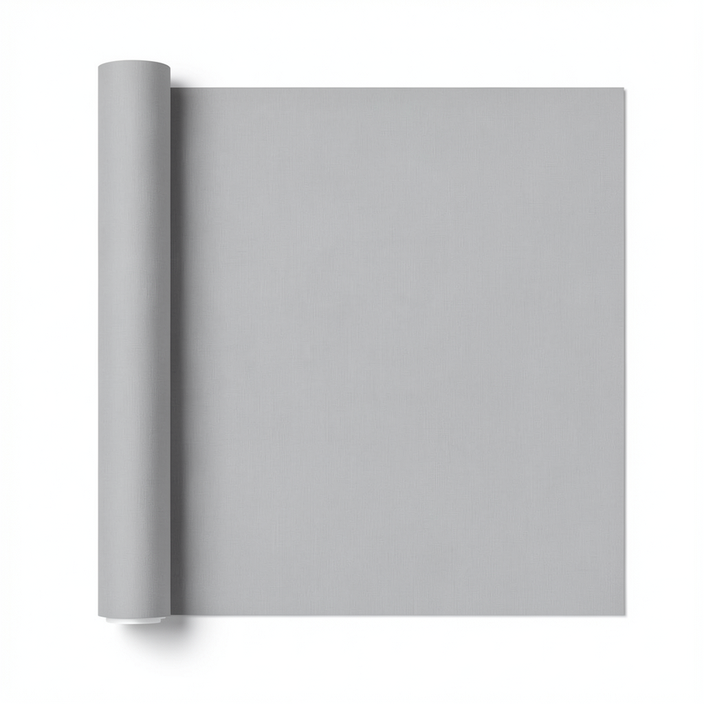 Plain Wallpaper Gray Color 10m x 0.53m Model 221418