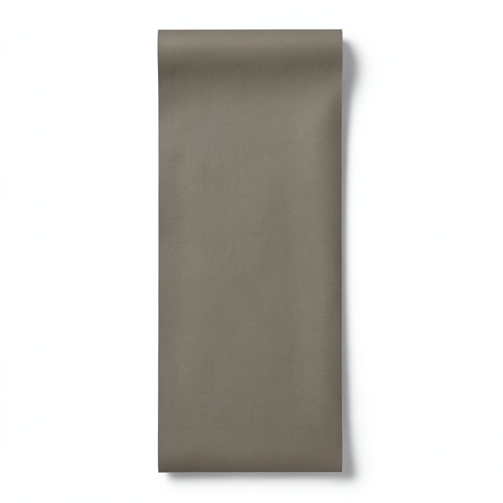 Dutch Plain Wall Covering 10m x 0.53m, Dark Beige