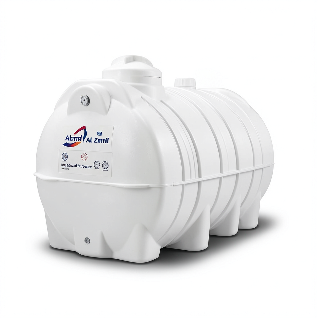 Water Tank Al Zamil Horizontal Polyethylene 20000 Liter Capacity | Al Zamil Tanks