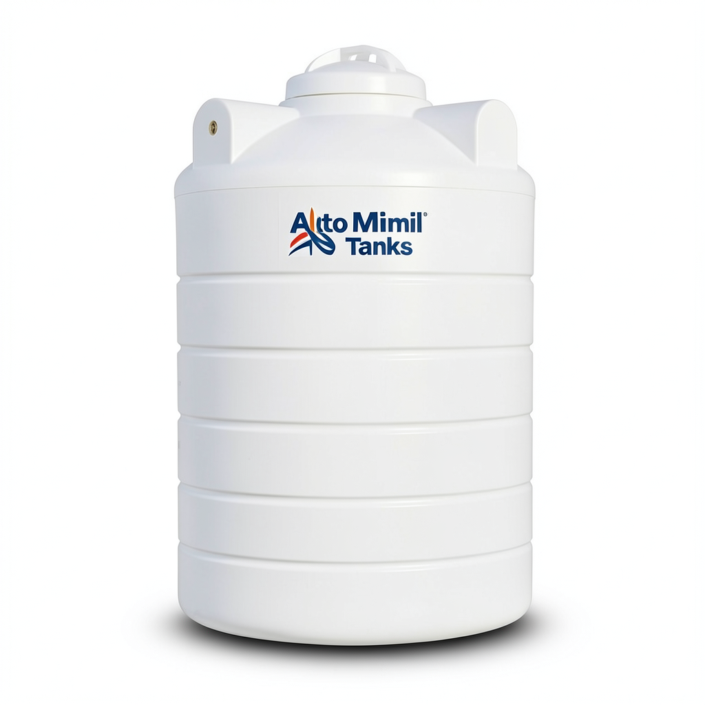 Roto Molding Water Tank Vertical 2500 Liter Capacity Diameter 144 cm | Al Zamil Tanks